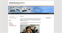 Desktop Screenshot of blogs.egusd.net